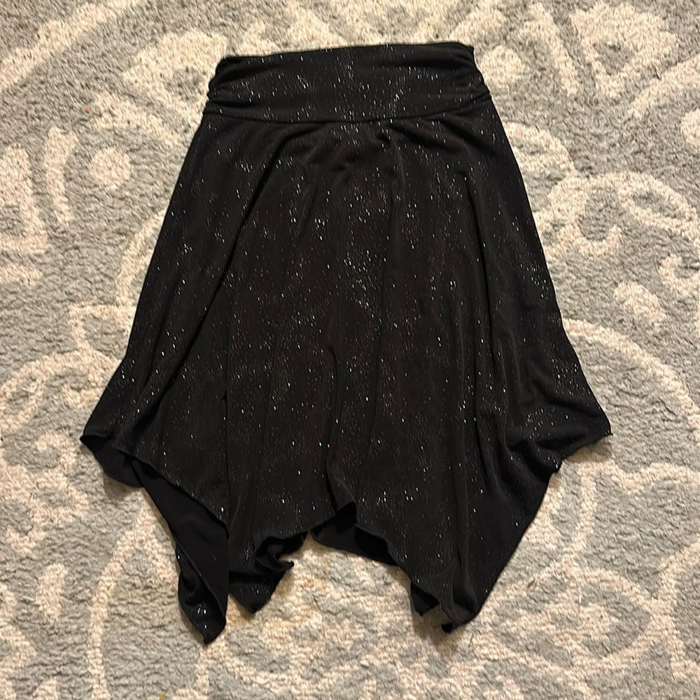 Sparkly mini skirt